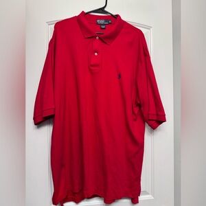 Ralph Lauren Bold Red Polo Shirt